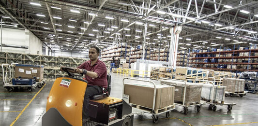 Barierki ochronne do magazynu